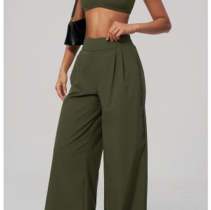 Custom Yoga Sets|2026 New Fitness Set: Open-Back Sports Bra & High-Waisted Yoga Wear Manufacturer