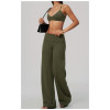 Custom Yoga Sets|Supplier of High-stretch yoga set featuring a strappy, open-back design