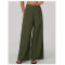 Custom sports sweatpants|Wholesale Loose-fitting wide-leg pants highly elastic quick-drying