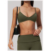 Custom Yoga bra|Wholesale Women's Sports Bra – V-Neck Open-Back High-Stretch, Breathable, Quick-Dry