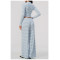 Custom Yoga Sets|Supplier of Yoga set zip-up mock neck  breathable fabric and wide-leg bottoms