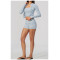 Custom Yoga Sets|Supplier of  High-Waisted Striped Yoga Set–Breathable Athletic Shorts Fitness Wear