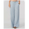 Custom sports sweatpants|Wholesale Women Striped Loose-Fit Yoga Pant–Casual Stylish Athletic Trouser