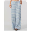 Custom sports sweatpants|Wholesale Women Striped Loose-Fit Yoga Pant–Casual Stylish Athletic Trouser