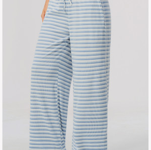 Custom sports sweatpants|Wholesale Women Striped Loose-Fit Yoga Pant–Casual Stylish Athletic Trouser