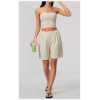 Custom Yoga Sets|Supplier of  Breathable and stylish strapless yoga tank top for sports and fitness