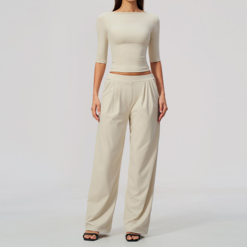 Custom Yoga Sets|Supplier of  Stylish sportswear set casual wear suitable for running quick-drying