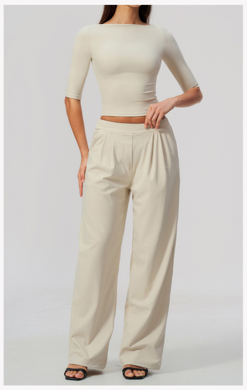 Custom Yoga Sets|Supplier of  Stylish sportswear set casual wear suitable for running quick-drying