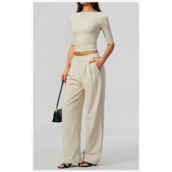Custom Yoga Sets|Supplier of  Stylish sportswear set casual wear suitable for running quick-drying
