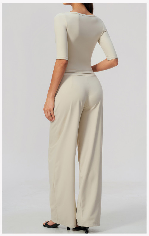 Custom Yoga Sets|Supplier of  Stylish sportswear set casual wear suitable for running quick-drying