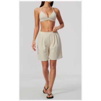 Custom Yoga Sets|Supplier of  Casual High-Waisted Yoga Set with Spaghetti Straps and V-Neck
