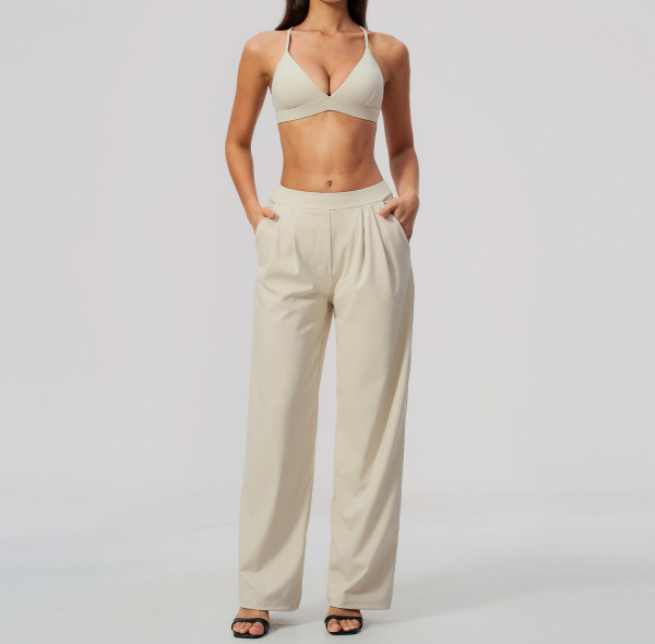 Custom Yoga Sets|Supplier of Quick-dry yoga set for outdoor running, fitness, and Pilates