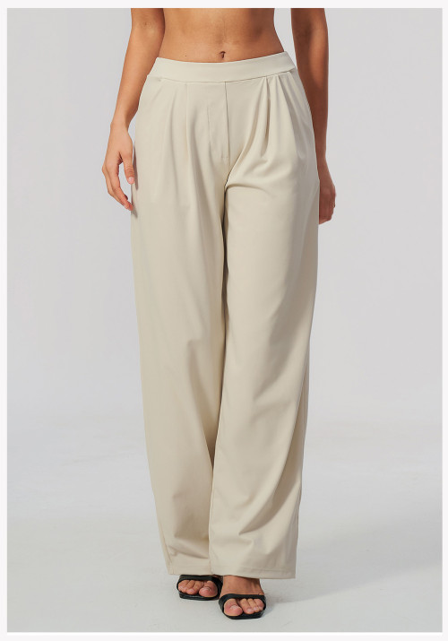 Custom sports sweatpants|Wholesale High-waisted athletic pants, loose-fit yoga pants, quick-dry