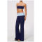 Custom Yoga Sets|Supplier of  Color-block strapless yoga set high-waisted tummy-control quick-dry