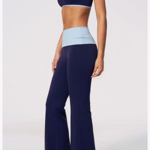 Custom Yoga Sets|Supplier of  Color-block strapless yoga set high-waisted tummy-control quick-dry