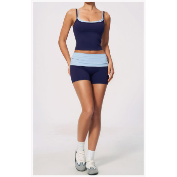 Custom Yoga Sets|Supplier of  Women's High-Waisted Yoga Set – Color-Block 