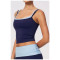 Custom Yoga Vest|Wholesale Quick-dry yoga tank top with color-block design for running and fitness