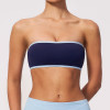Custom Yoga bra|Wholesale Breathable, form-fitting yoga crop top/bandeau for running and fitness.