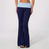 Custom yoga leggings|Wholesale Women color-block flared yoga pant wide-leg athletic pant for Pilates
