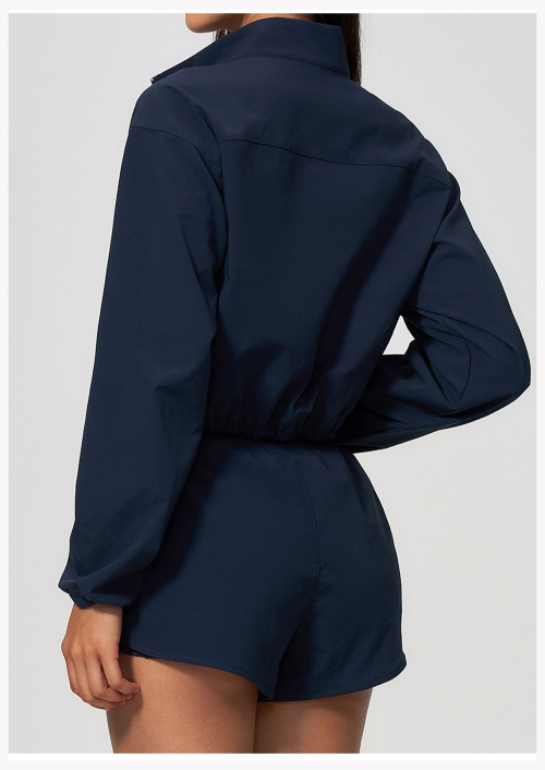 Custom Yoga Jackets | Wholesale Breathable quick-dry wind-resistant yoga jacket stand-up collar