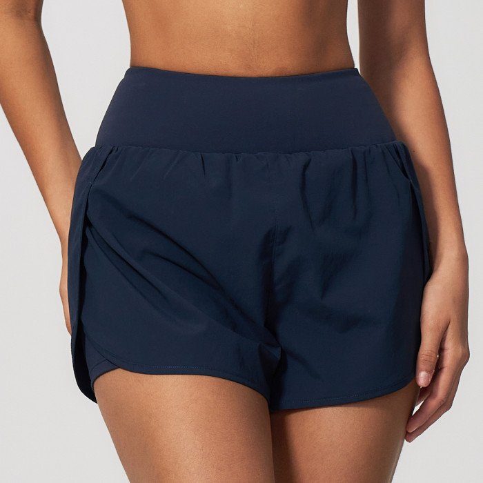 Custom Sports Shorts|Wholesale Women's Quick-Dry Athletic Running Shorts with Pockets