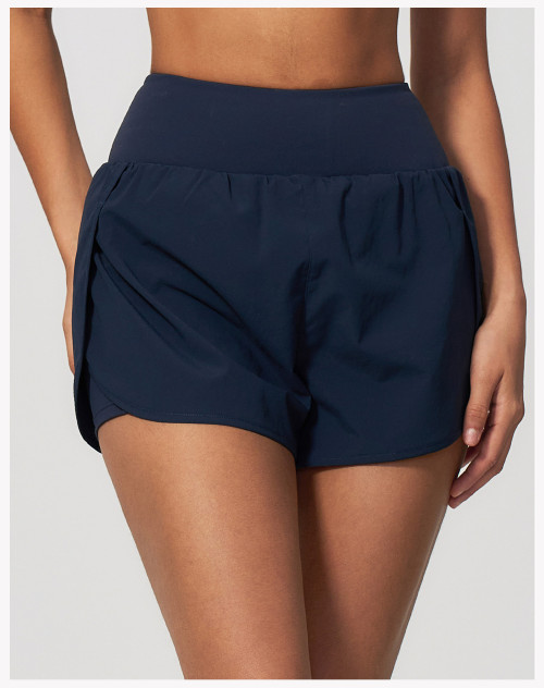 Custom Sports Shorts|Wholesale Women's Quick-Dry Athletic Running Shorts with Pockets