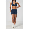 Custom Yoga Sets|Supplier of New Women Sports Set Halter-Neck Open-Back Tummy-Control Running Gear