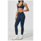 Custom Yoga Sets|Supplier of  Women's Yoga Set: Halter-Neck, Deep-V, Push-Up, Open-Back Outerwear