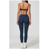 Custom Yoga Sets|Supplier of  Women's Yoga Set: Halter-Neck, Deep-V, Push-Up, Open-Back Outerwear