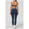 Custom Yoga Sets|Supplier of  Women's Yoga Set: Halter-Neck, Deep-V, Push-Up, Open-Back Outerwear