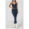 Custom Yoga Sets|Supplier of  New Women's High-Stretch Tummy-Control Yoga Set with Halter-Neck Top
