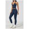 Custom Yoga Sets|Supplier of  New Women's High-Stretch Tummy-Control Yoga Set with Halter-Neck Top