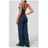 Custom Yoga Sets|Supplier of  yoga with deep V-neck sweat-wicking breathable stylish flared Leggings