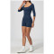 Custom Yoga Sets|Supplier of  Two-piece yoga set elbow-length sleeves—quick-drying and breathable
