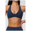 Custom Yoga bra|Wholesale Women's Wire-Free Yoga Sports Bra – Shock-Absorbing Push-Up Fitness-Ready