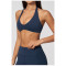 Custom Yoga bra|Wholesale Women's Wire-Free Yoga Sports Bra – Shock-Absorbing Push-Up Fitness-Ready