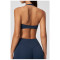 Custom Yoga bra|Wholesale Women's Wire-Free Yoga Sports Bra – Shock-Absorbing Push-Up Fitness-Ready