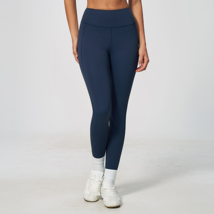Custom yoga leggings|Wholesale Women High-Waisted Butt-Lifting Leggings for Outdoor Running Sports