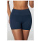Custom Sports Shorts|Wholesale High-Waisted Stretchy Yoga Shorts for Peach-Shaped Butt Fitness Wear