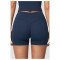 Custom Sports Shorts|Wholesale High-Waisted Stretchy Yoga Shorts for Peach-Shaped Butt Fitness Wear