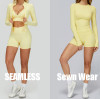 Seamless vs Sewn Yoga Wear Comparison: Comfort, Cost, Printing & Longevity