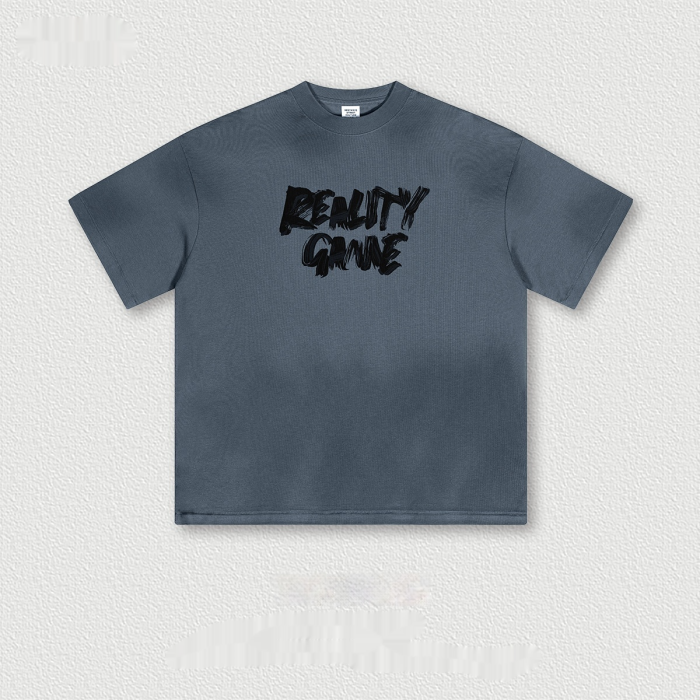 Custom Running Oversize T-Shirts|Custom Heavyweight 74% Cotton 26% Sorona T-Shirts Singlet Oversize