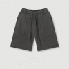 Custom Shorts For Men | Wholesale Custom Logo Design Dark Gray Cotton Boxer Shorts Quick Dry Casual
