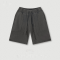 Custom Shorts For Men | Wholesale Custom Logo Design Dark Gray Cotton Boxer Shorts Quick Dry Casual