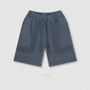 Custom Shorts For Men | Wholesale Custom Logo Design Dark Gray Cotton Boxer Shorts Quick Dry Casual