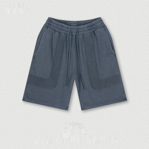 Custom Shorts For Men | Wholesale Custom Logo Design Dark Gray Cotton Boxer Shorts Quick Dry Casual