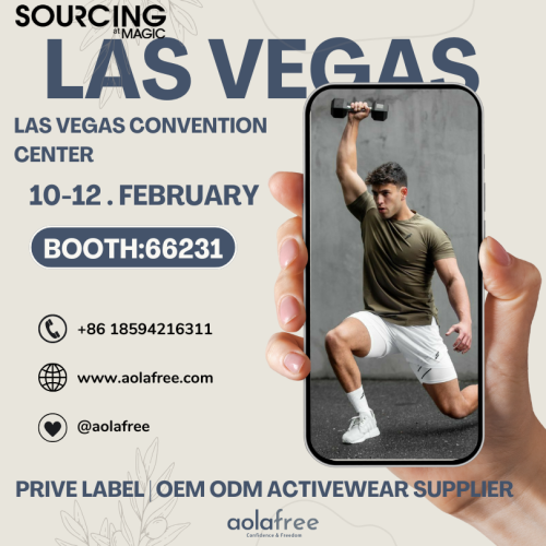 Explore the future of fitness fashion | Aolafree makes its debut at SOURCING AT MAGIC