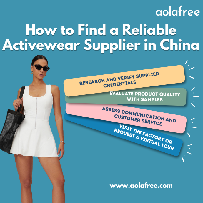 How to Find a Reliable Activewear Supplier in China