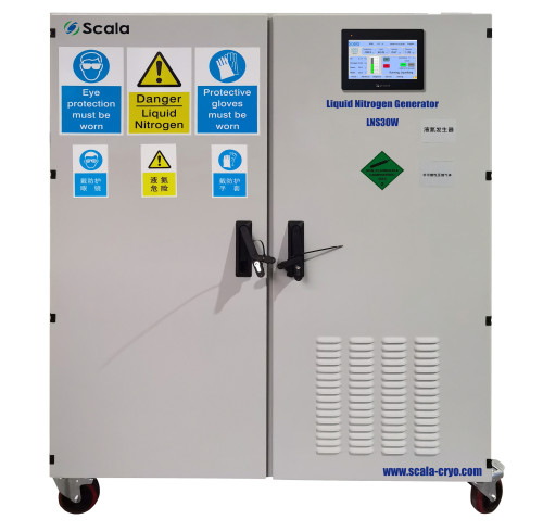 Liquid nitrogen generator  99.999% purity 30L/day NMR labs cell / semen preservation