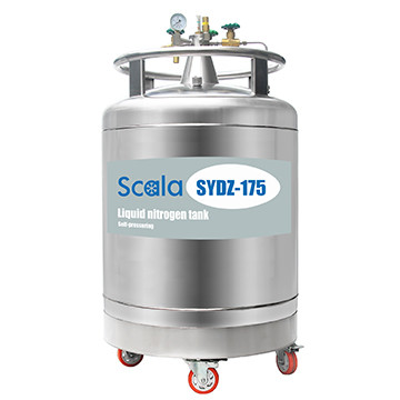 self-pressuring liquid nitrogen tanks